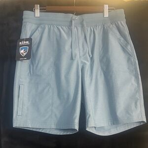 Women's Athletic Light Blue Shorts